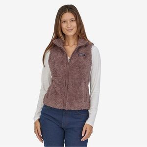 NWT Patagonia Los Gatos Fleece Vest in dusky brown